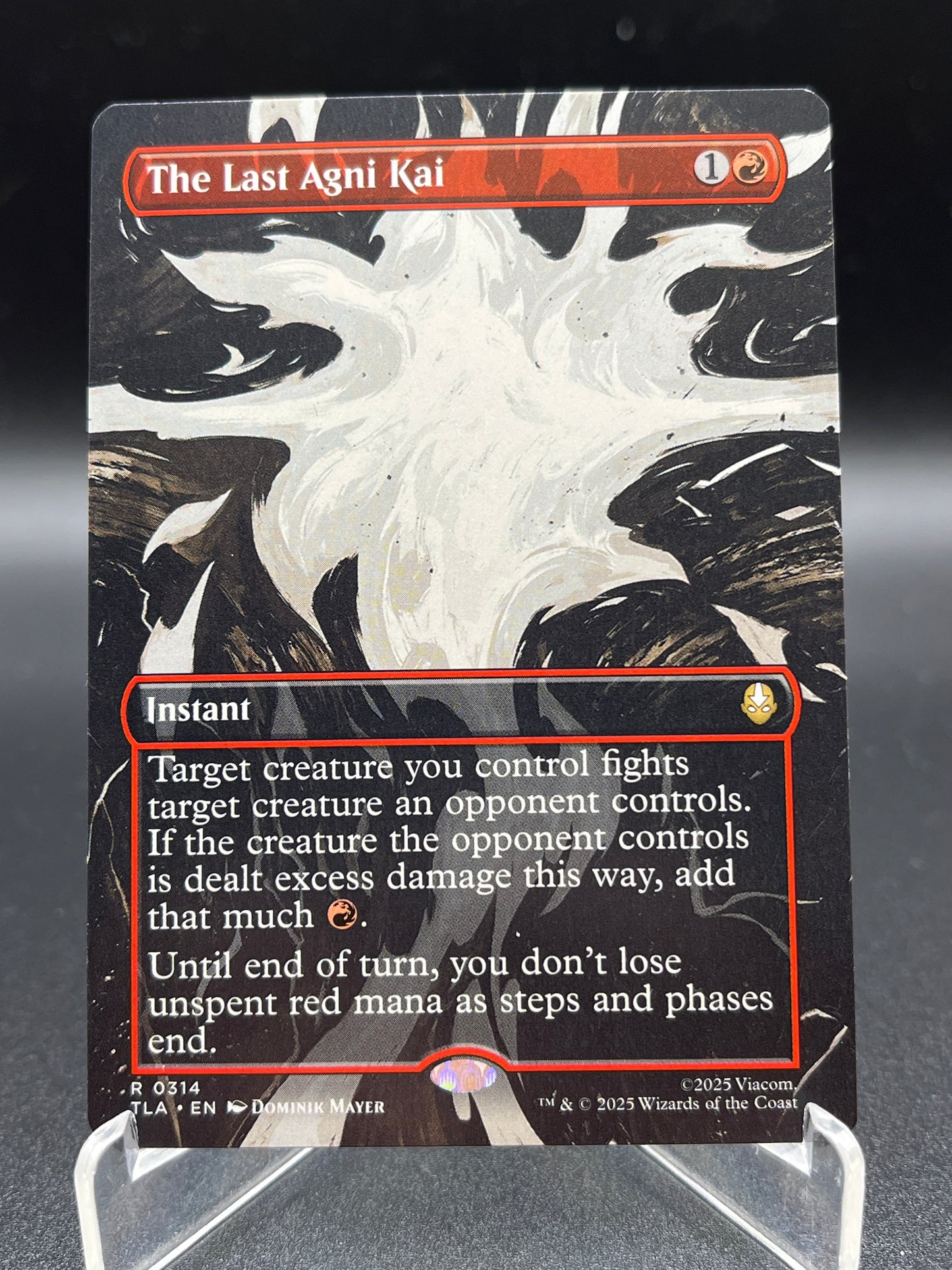 MTG TCG: The Last Agni Kai (Borderless) TLA: Avatar the Last Airbender