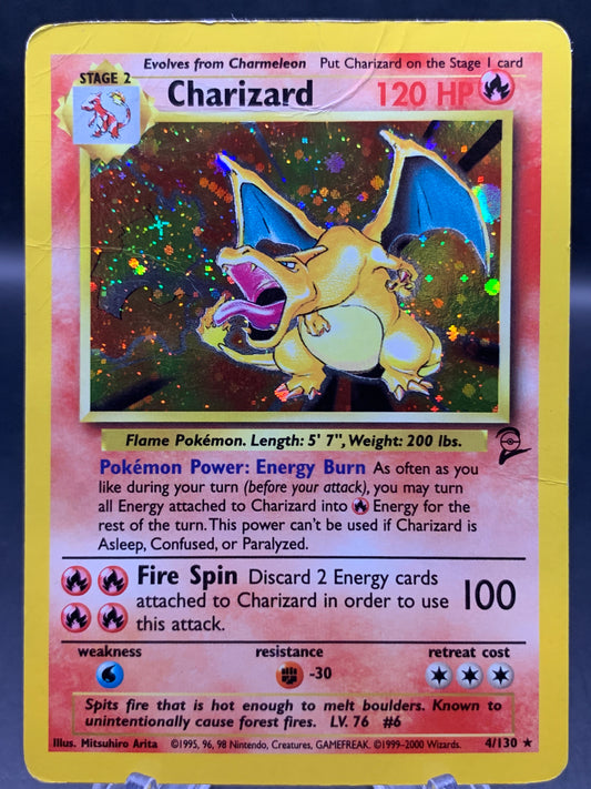 Pokémon TCG: 1999 Charizard - 4/130 - Base Set 2