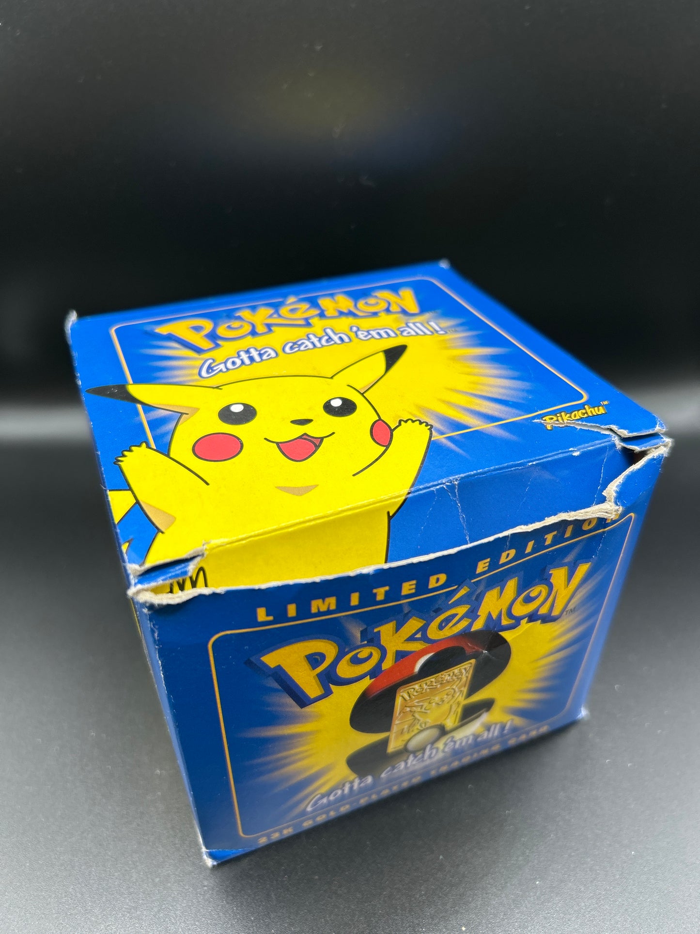 Pokémon TCG: 1999 Gold Plated Pikachu - Burger King Vintage