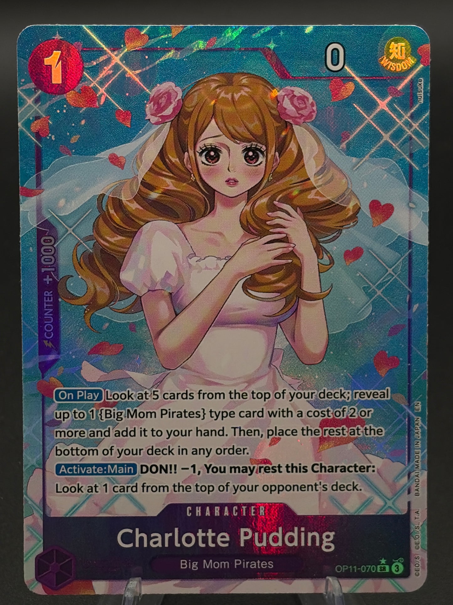 One Piece TCG: Charlotte Pudding (Alternate Art) OP11-070 - A Fist of Divine Speed (OP11)