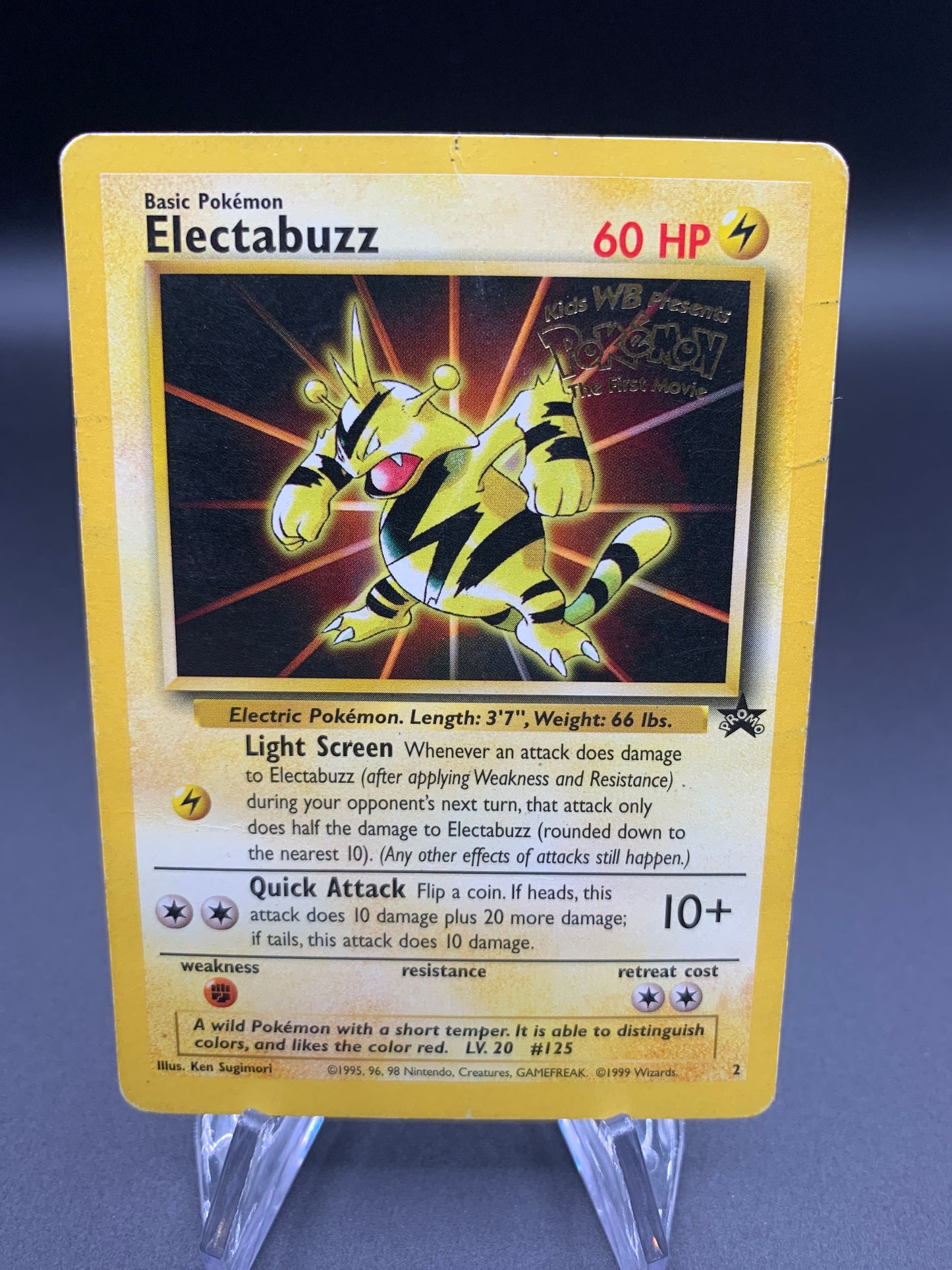 Pokémon TCG: 1999 Electabuzz - #2 - WoTC Movie Promo