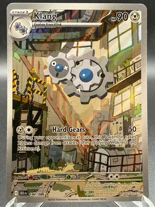 Pokémon TCG: 2025 Klang - 140/086 SV: Black Bolt