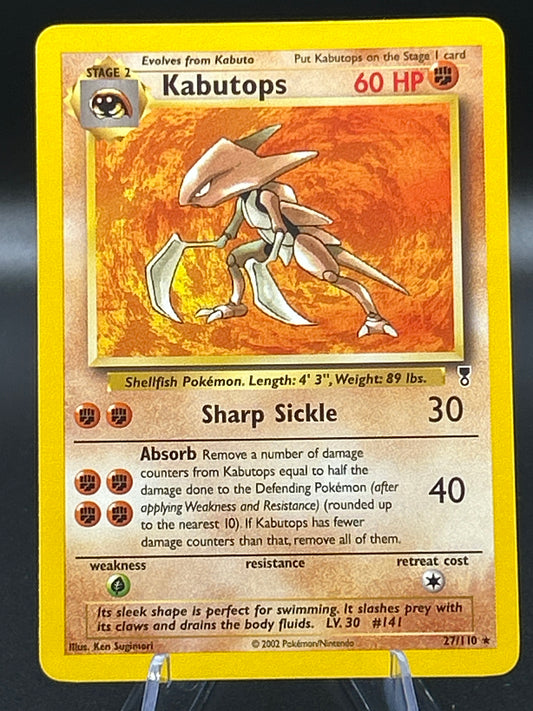 Pokémon TCG: 2002 Kabutops 27/110 Legendary Collection