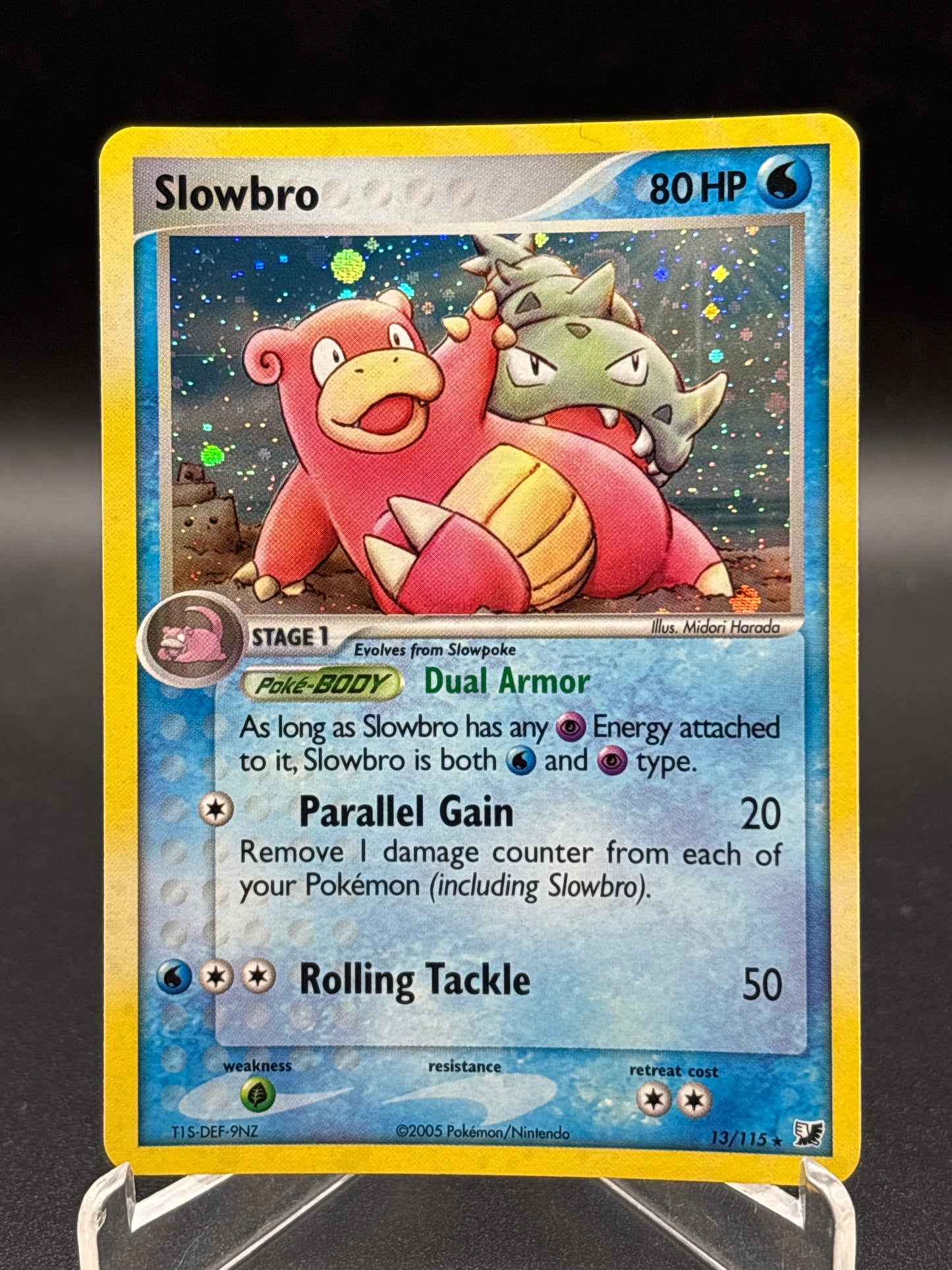 Pokémon TCG: 2005 Slowbro 13/115 Unseen Forces