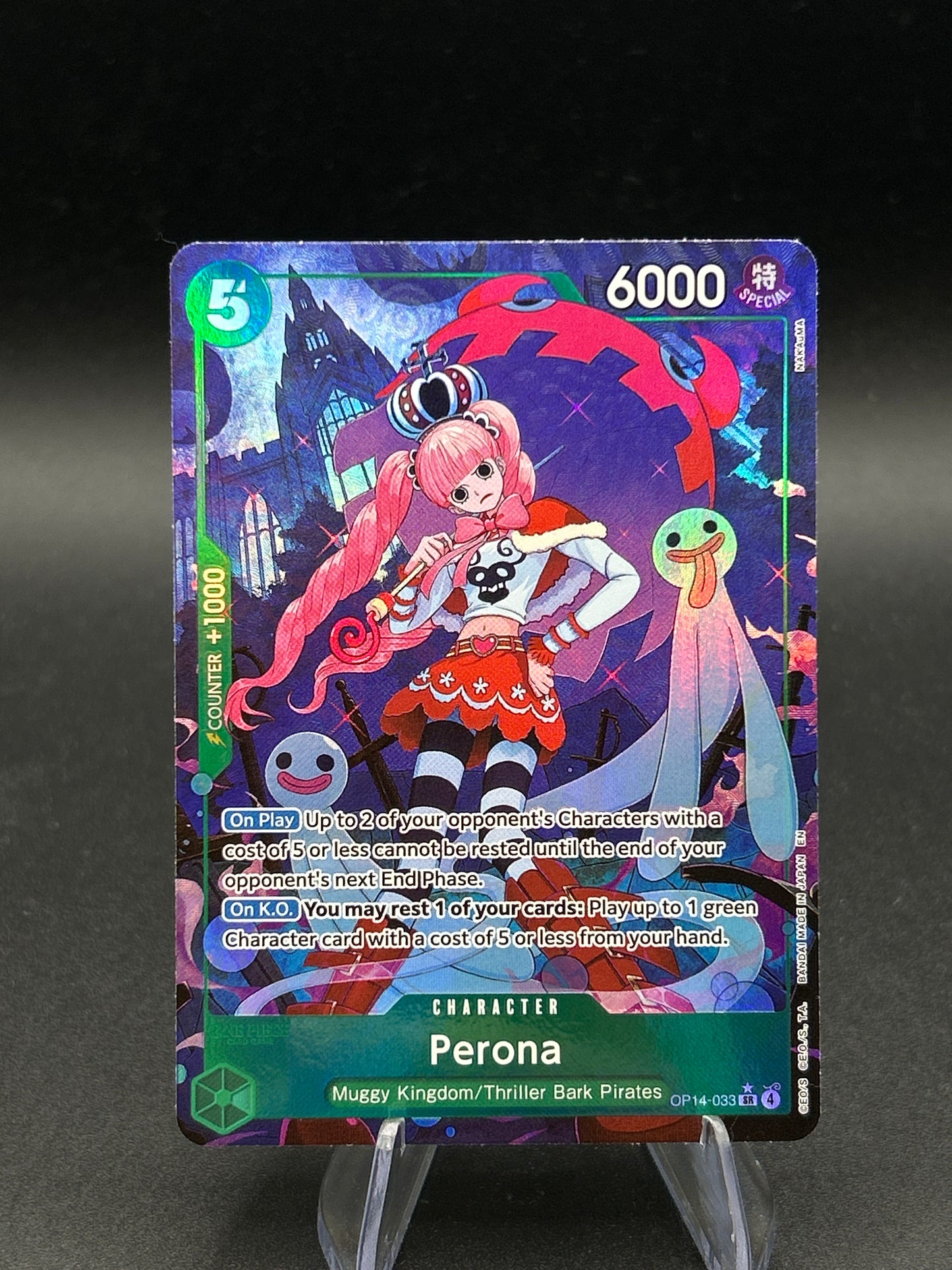 One Piece TCG: Perona - OP14-033- The Azure Sea's Seven
