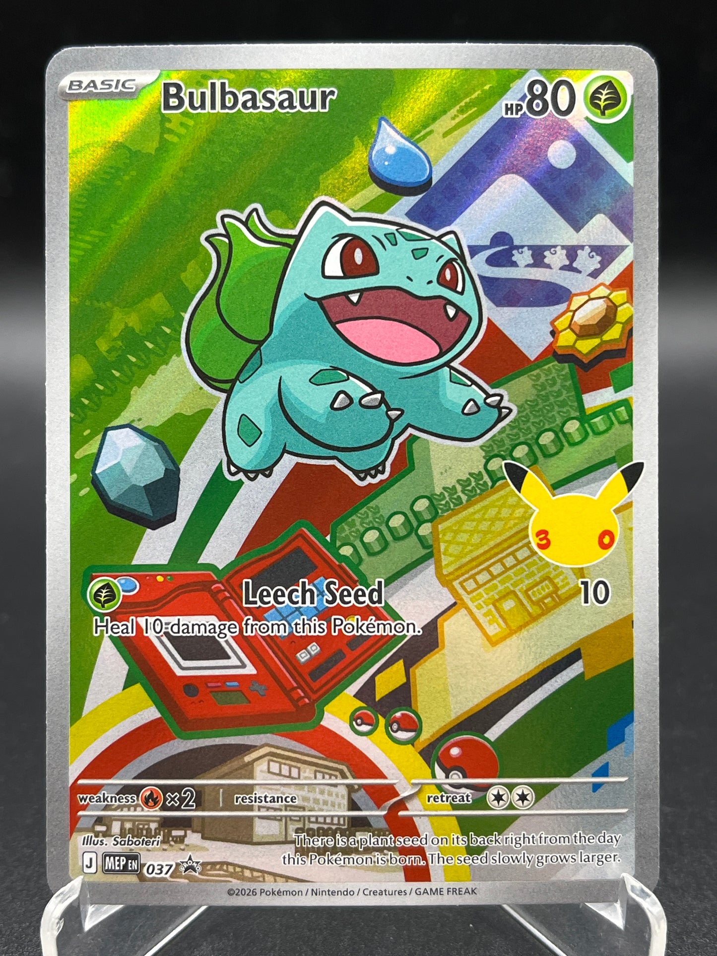 Pokémon TCG: 2026 Bulbasaur - #037 - ME: Mega Evolution Promo
