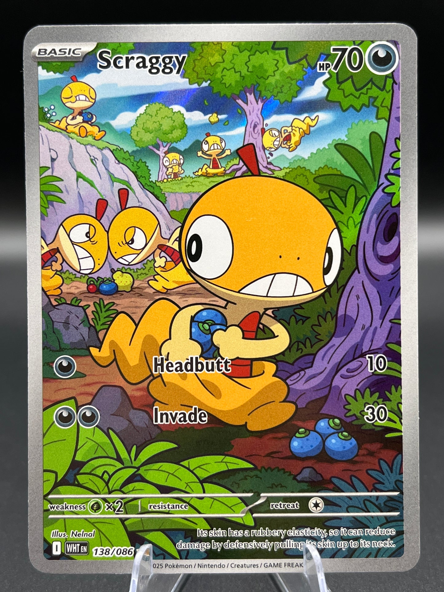 Pokémon TCG: 2025 Scraggy - 138/086 - SV: White Flare