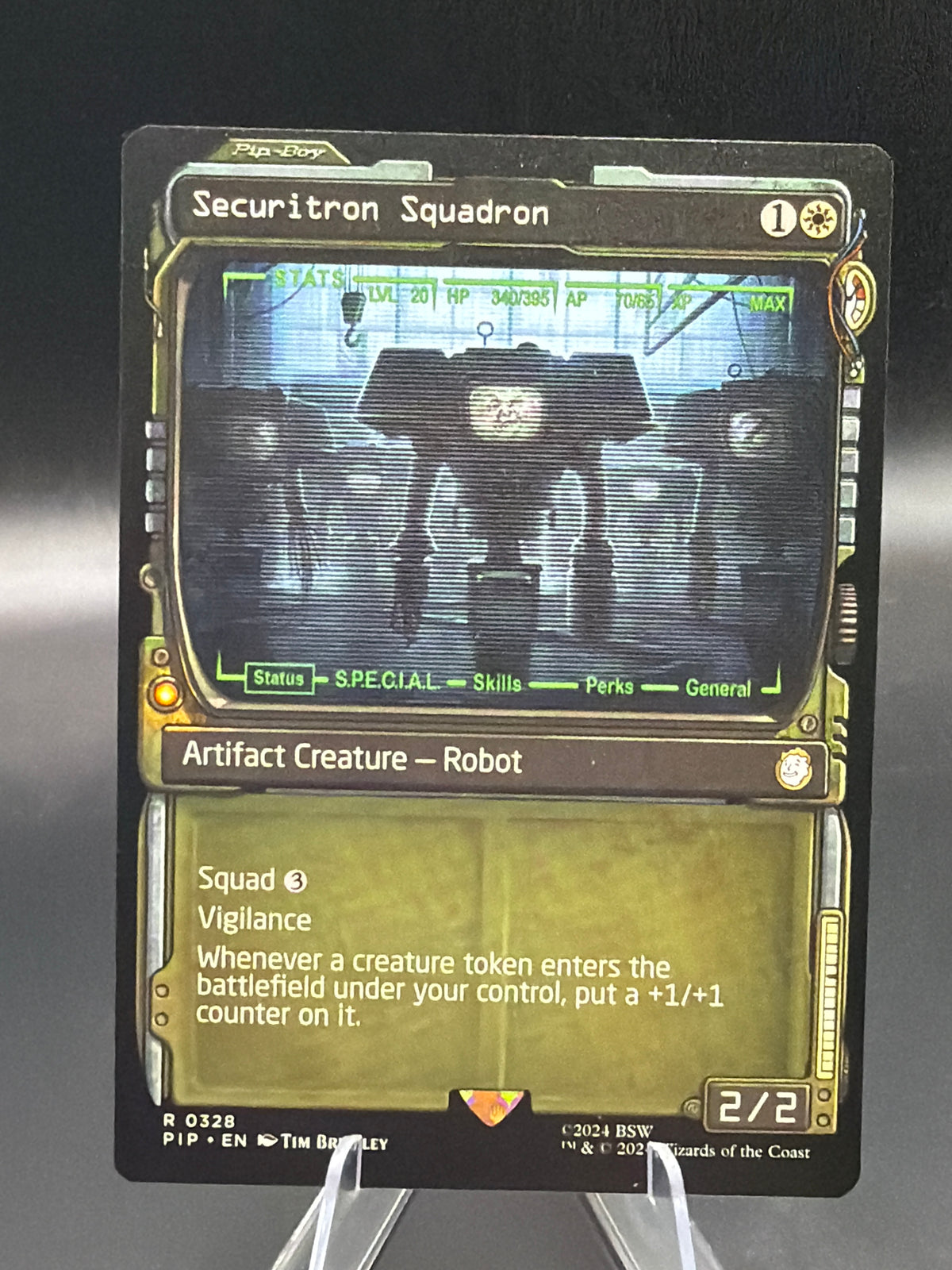 MTG TCG: 2024 Securitron Squadron (Showcase) - 0328 - Universes Beyond: Fallout (PIP)