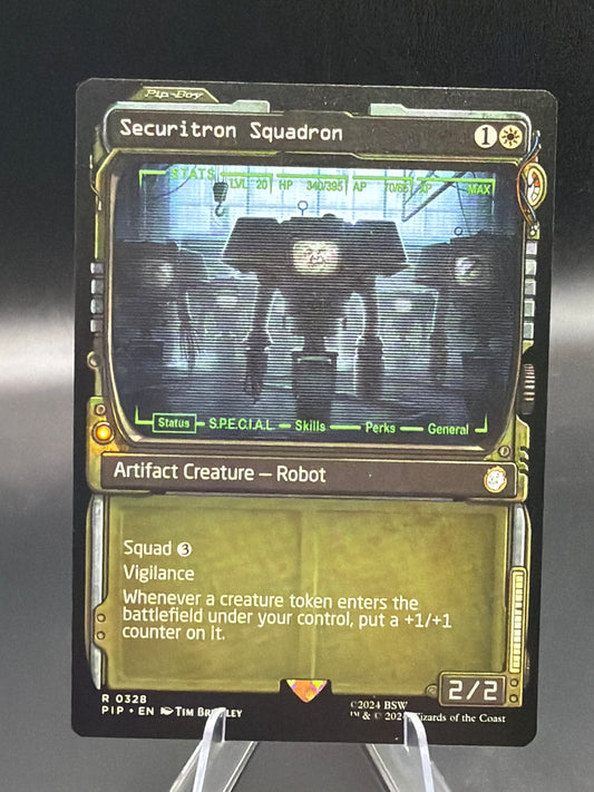 MTG TCG: 2024 Securitron Squadron (Showcase) - 0328 - Universes Beyond: Fallout (PIP)