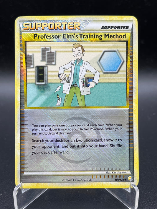 Pokémon TCG: Professor Elm's Training Method League Promo 100/123 (LP)
