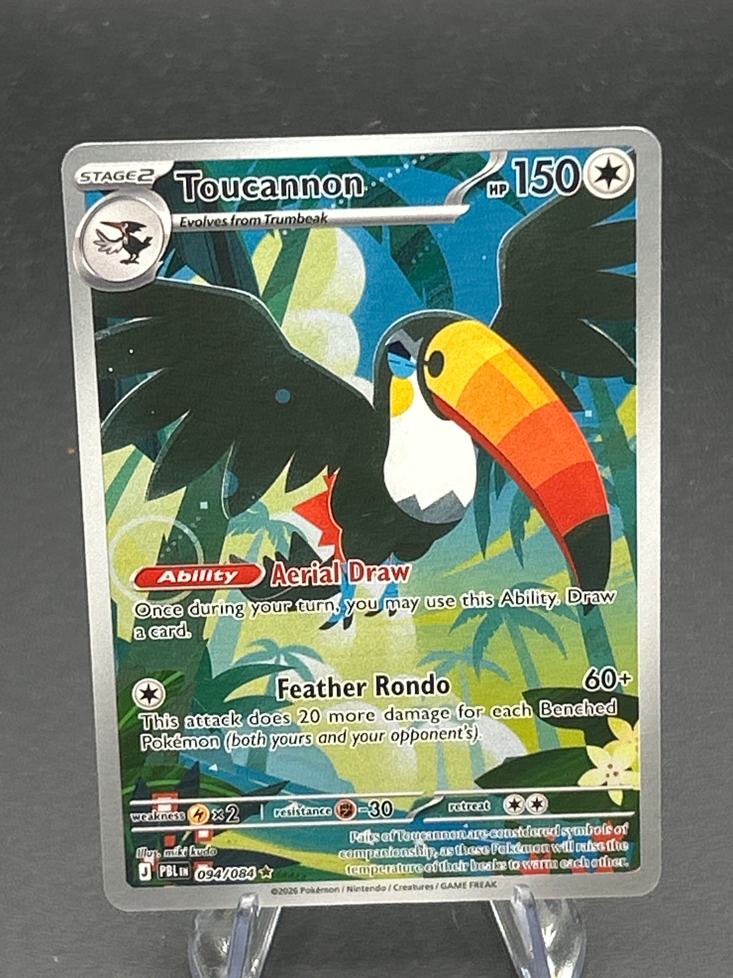 Pokémon TCG: 2026 - Toucannon 094/084 - Pitch Black