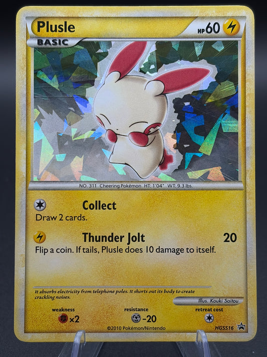 Pokémon TCG: 2010 Plusle - HGSS16 - HGSS Promos (PR)