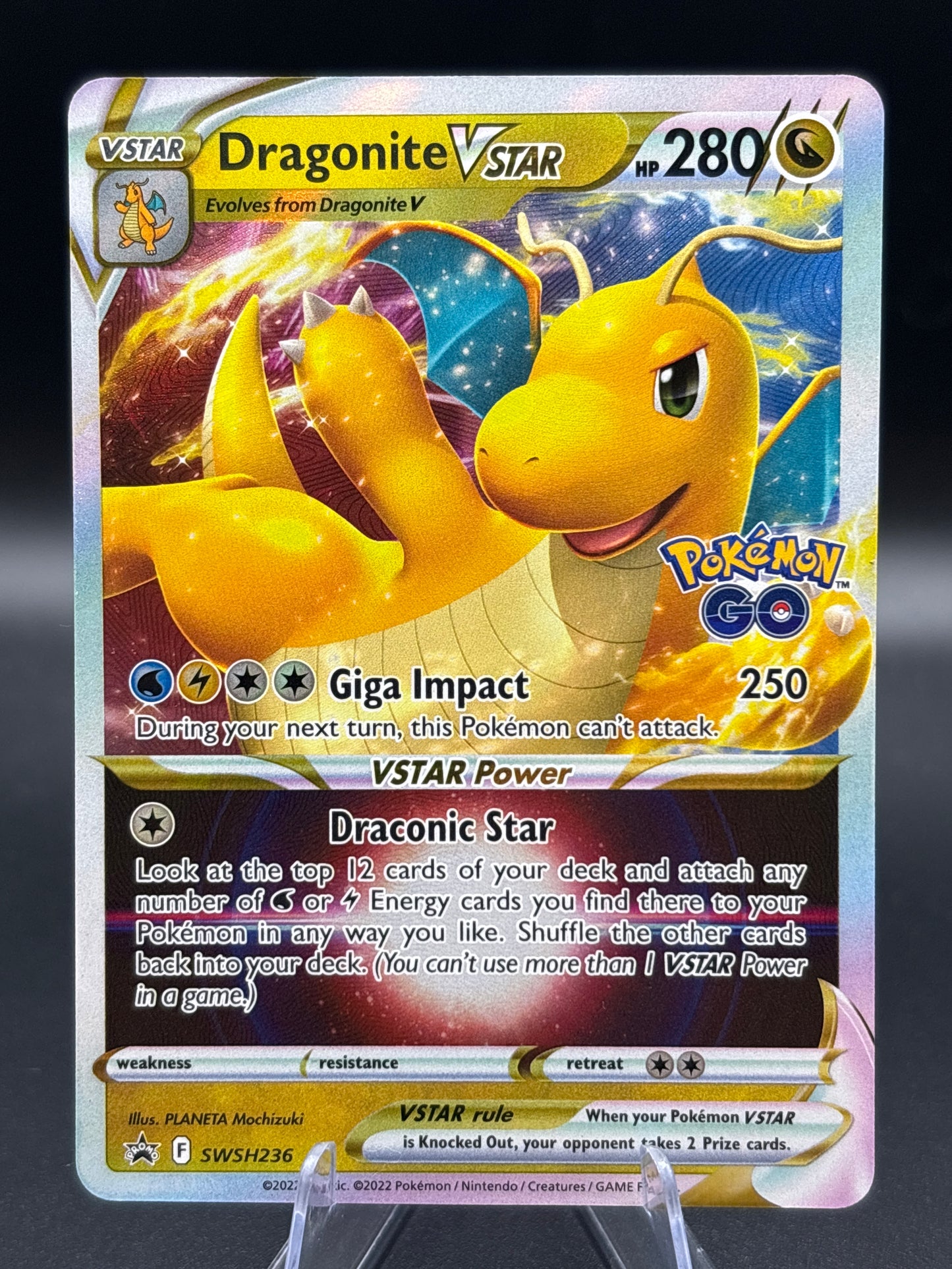 Pokémon TCG: 2022 Dragonite VSTAR SWSH236 - SWSH: Sword & Shield Promo Cards