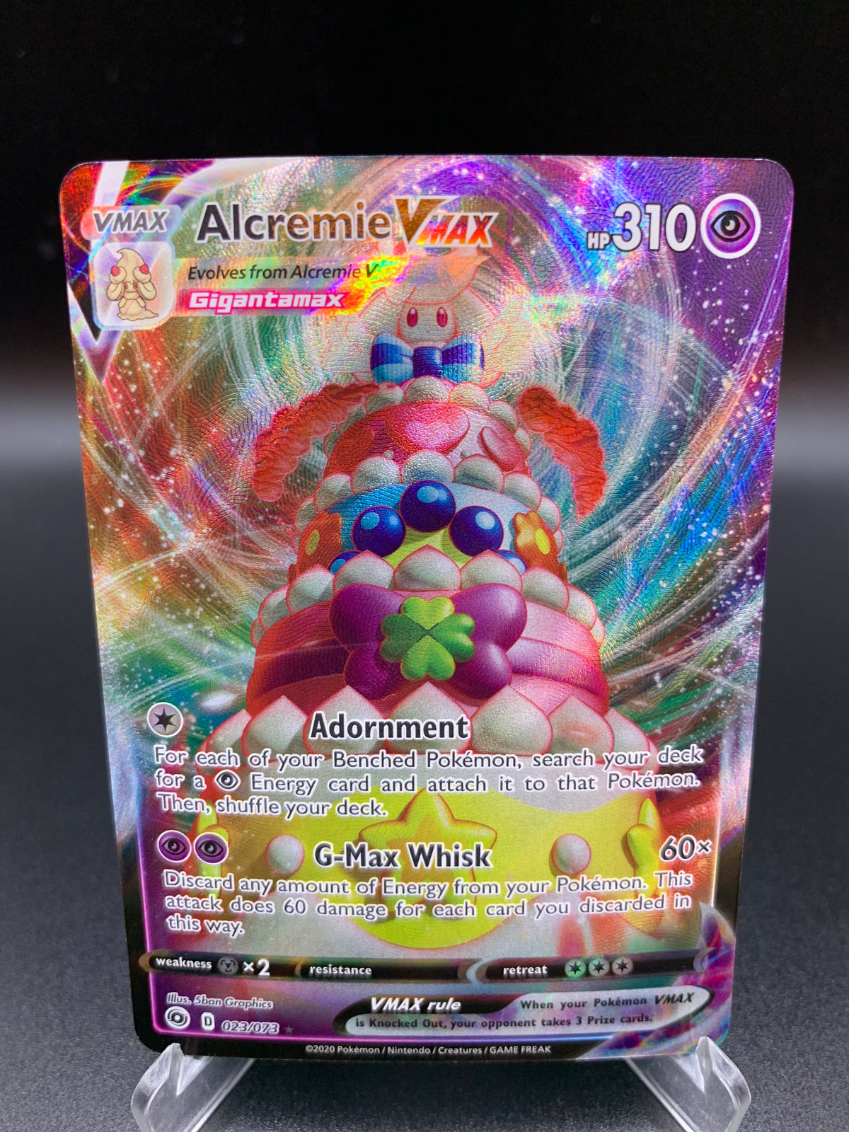 Pokemon TCG 2020 Alcremie VMAX 023/073 - Champion's Path