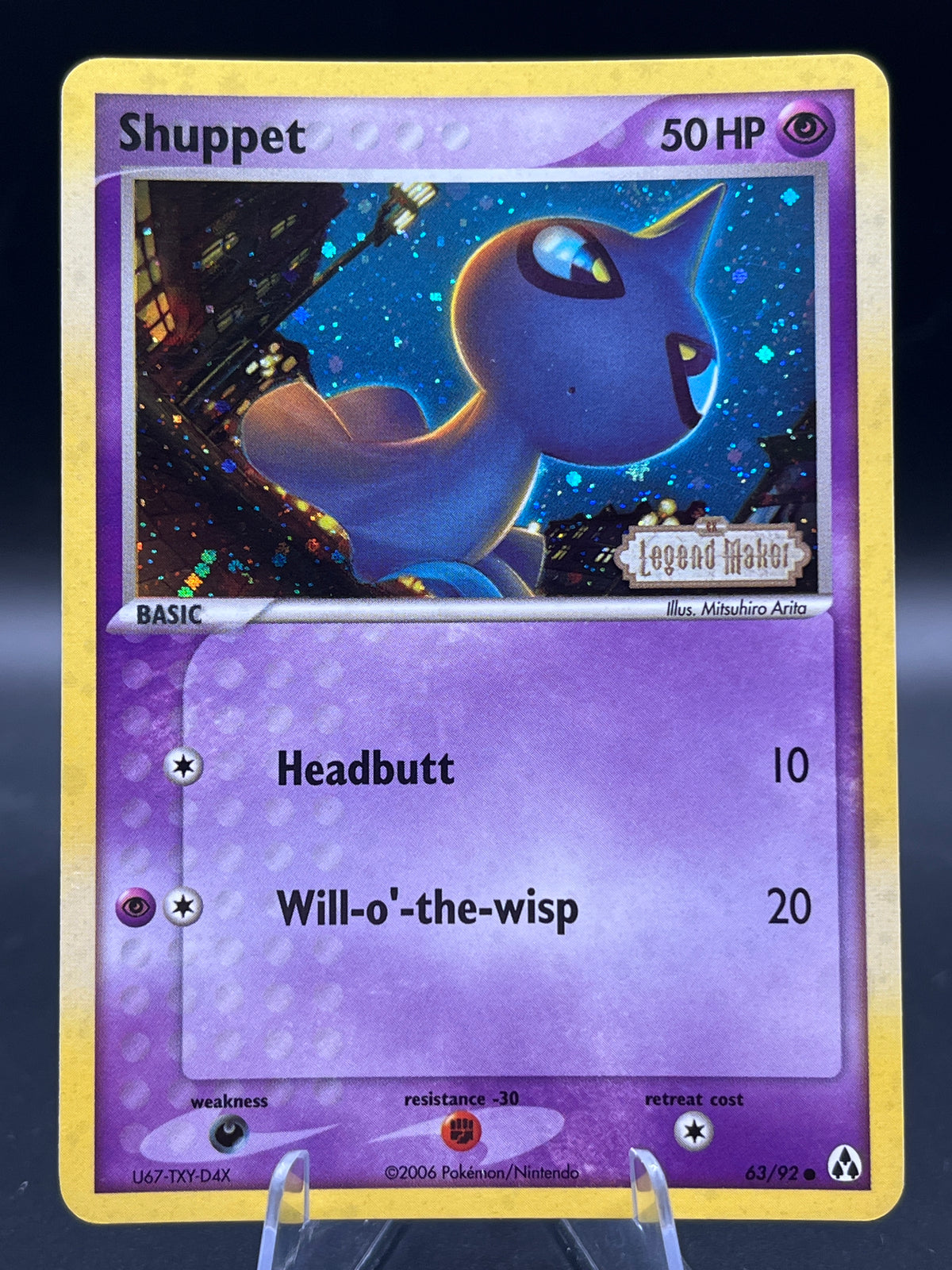 Pokémon TCG: 2006 Shuppet 63/92 - Legend Maker