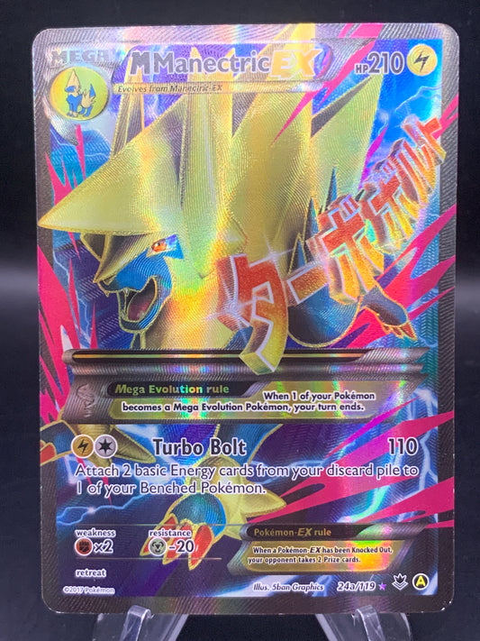 Pokémon TCG: 2017 M Manectric EX - 24a/119 - Alternate Art Promos