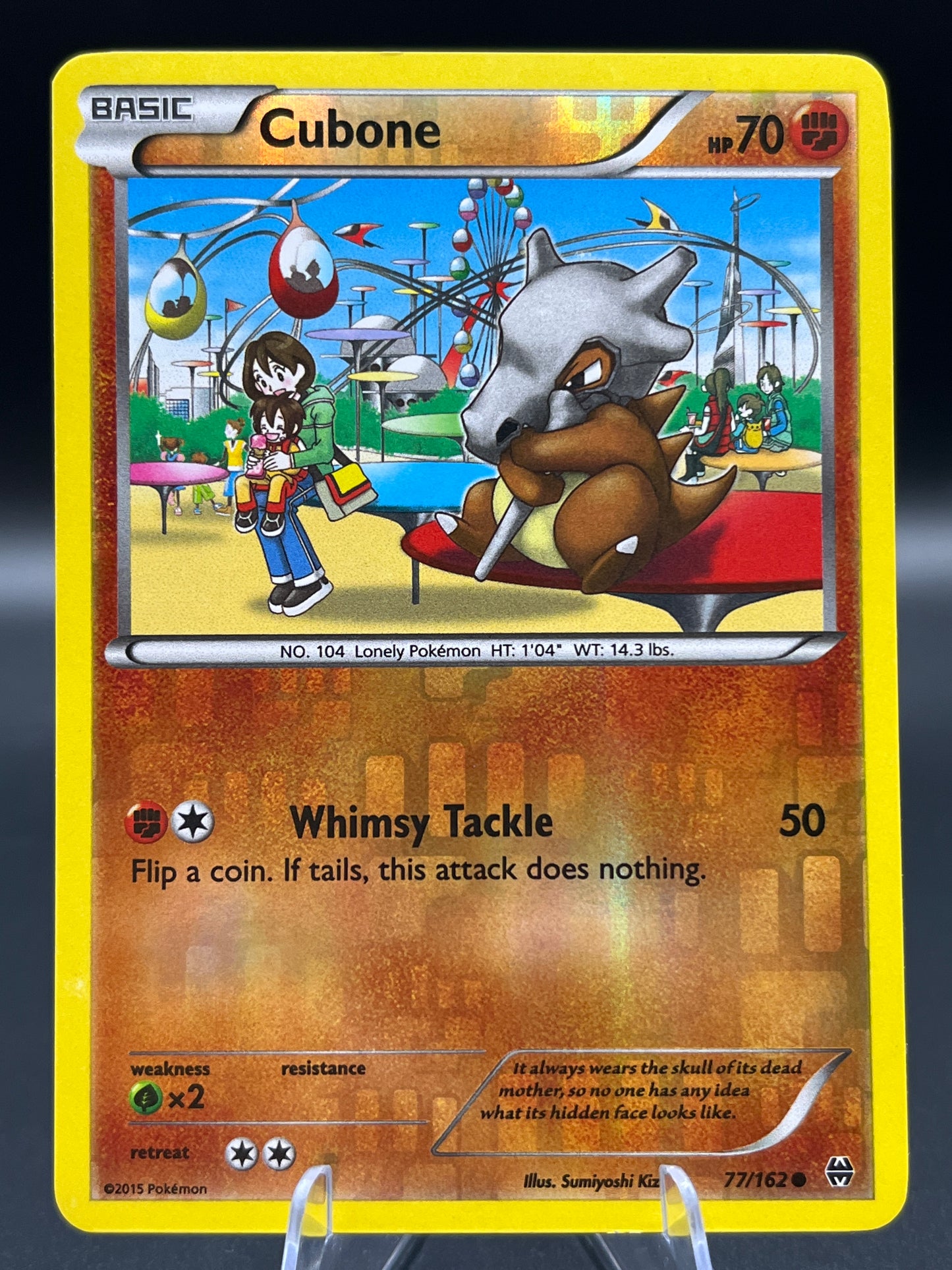 Pokemon TCG: 2015 Cubone 77/162 - XY: BREAKthrough Reverse Holo