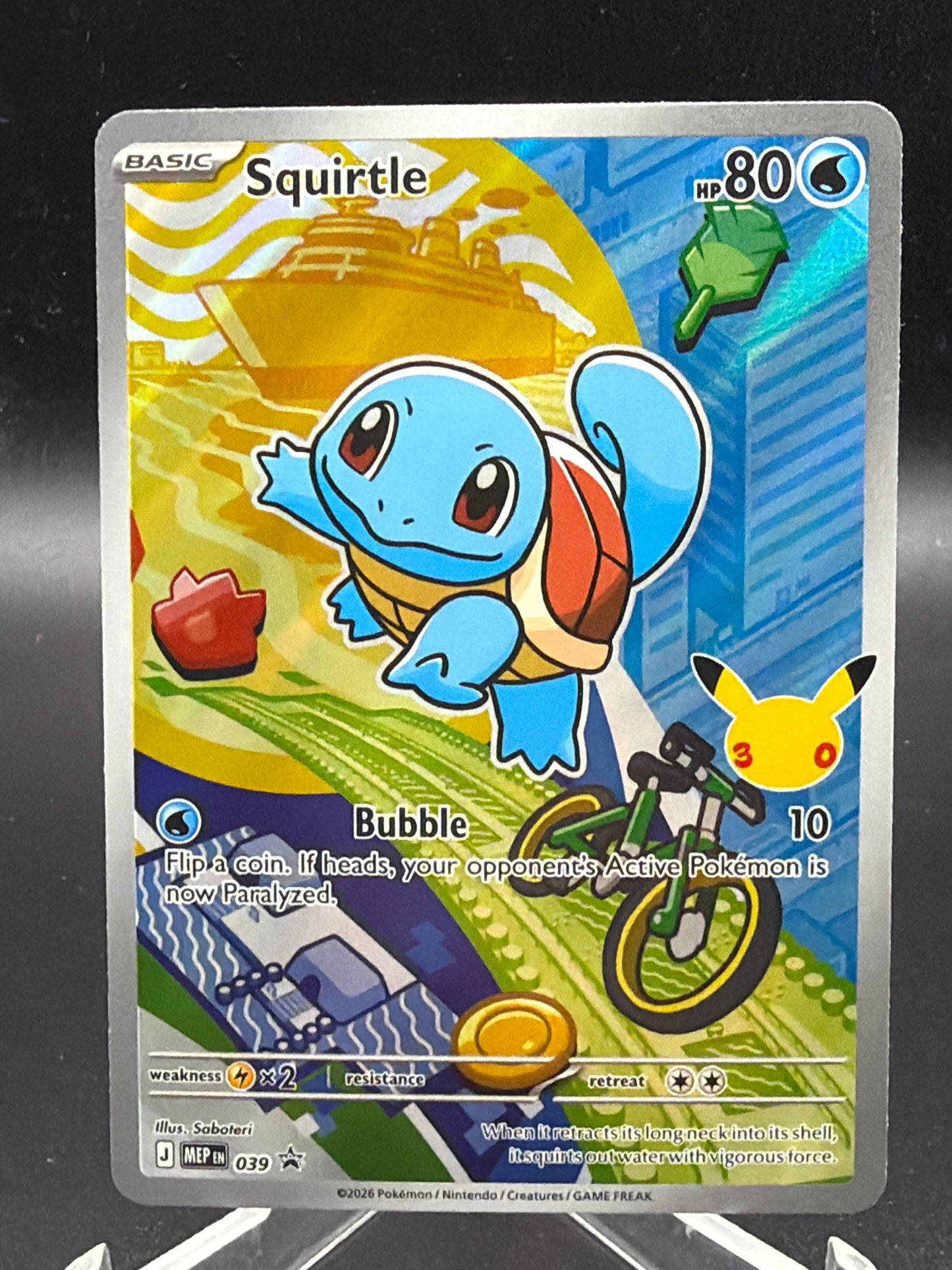 Pokémon TCG: 2026 Squirtle - 039 - ME: Mega Evolution Promo (MEP)