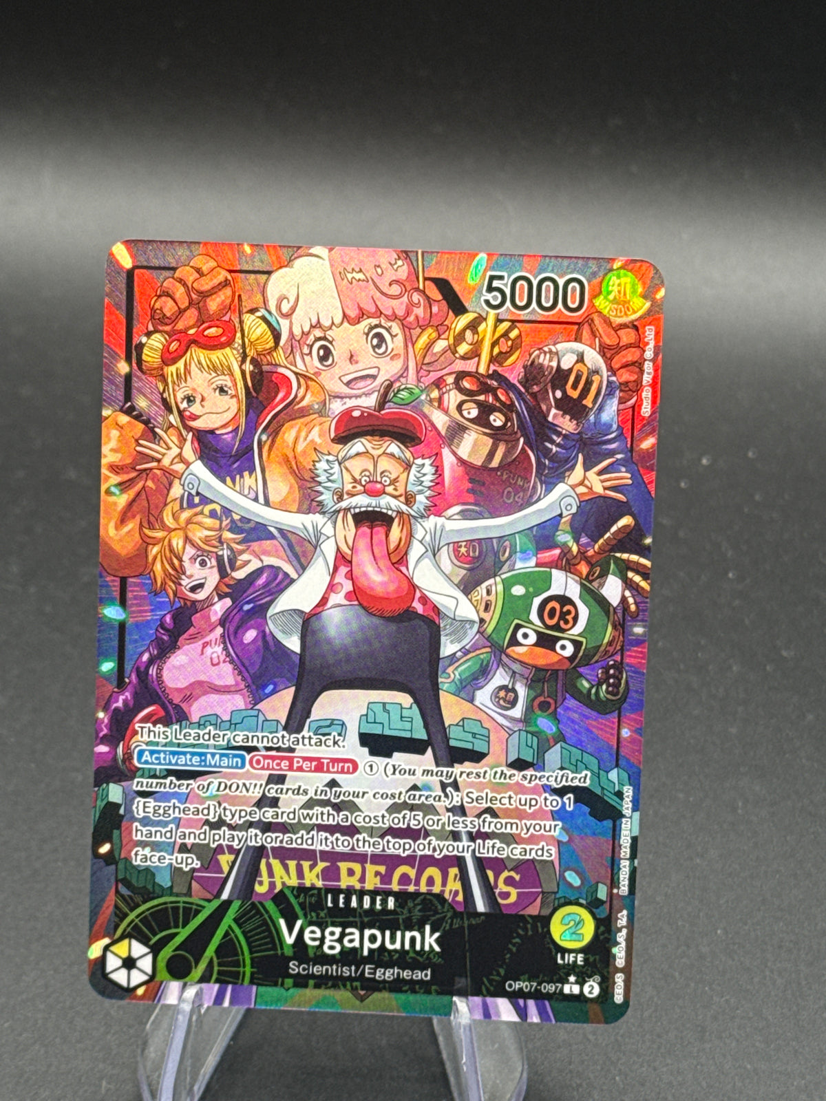 One Piece TCG: Vegapunk OP07-097 L 500 Years in the Future