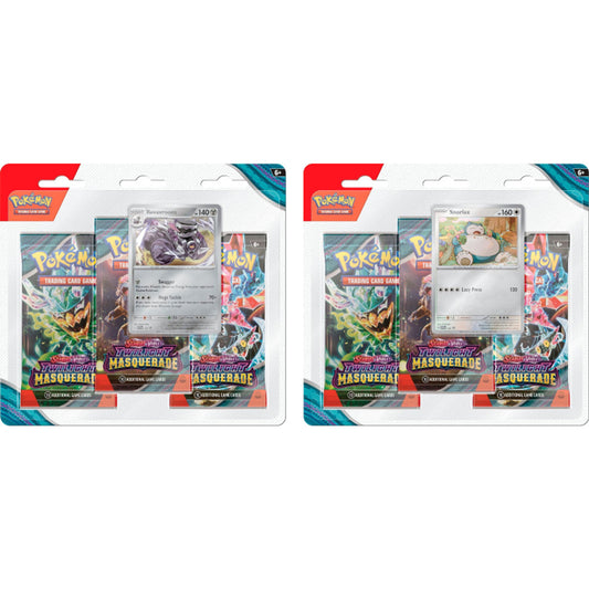 Pokémon TCG: Scarlet & Violet - Twilight Masquerade - 3 Pack Blister