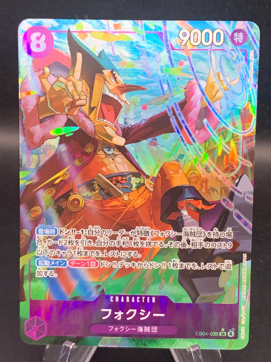 One Piece TCG: Japanese Foxy - EB04-036 - Egghead Crisis