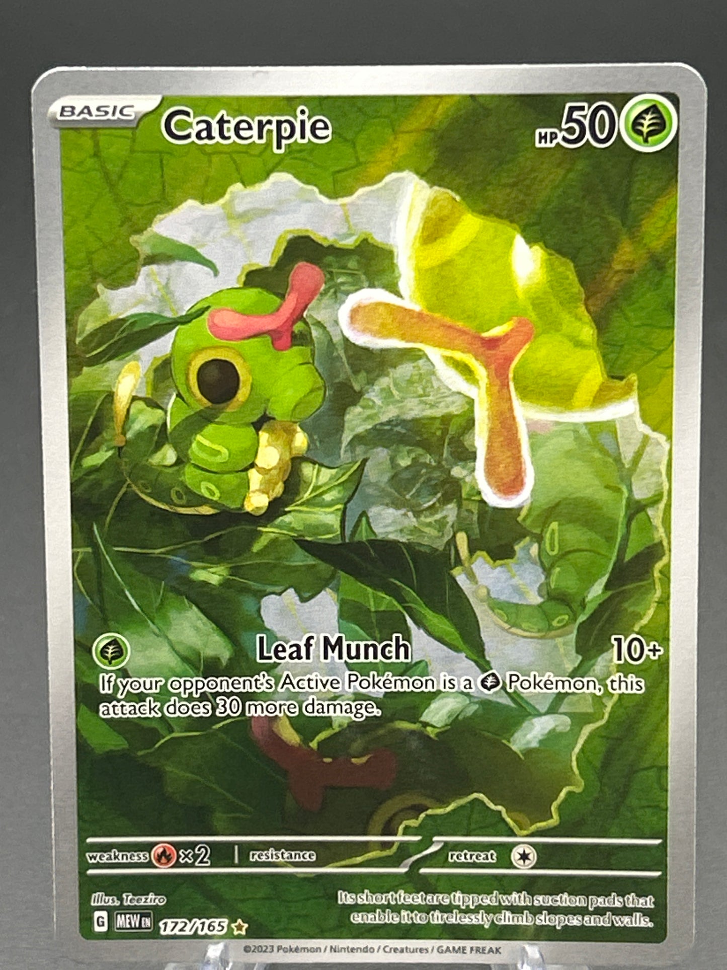 Pokémon TCG: 2023 Caterpie - 172/165 - SV: Scarlet & Violet 151