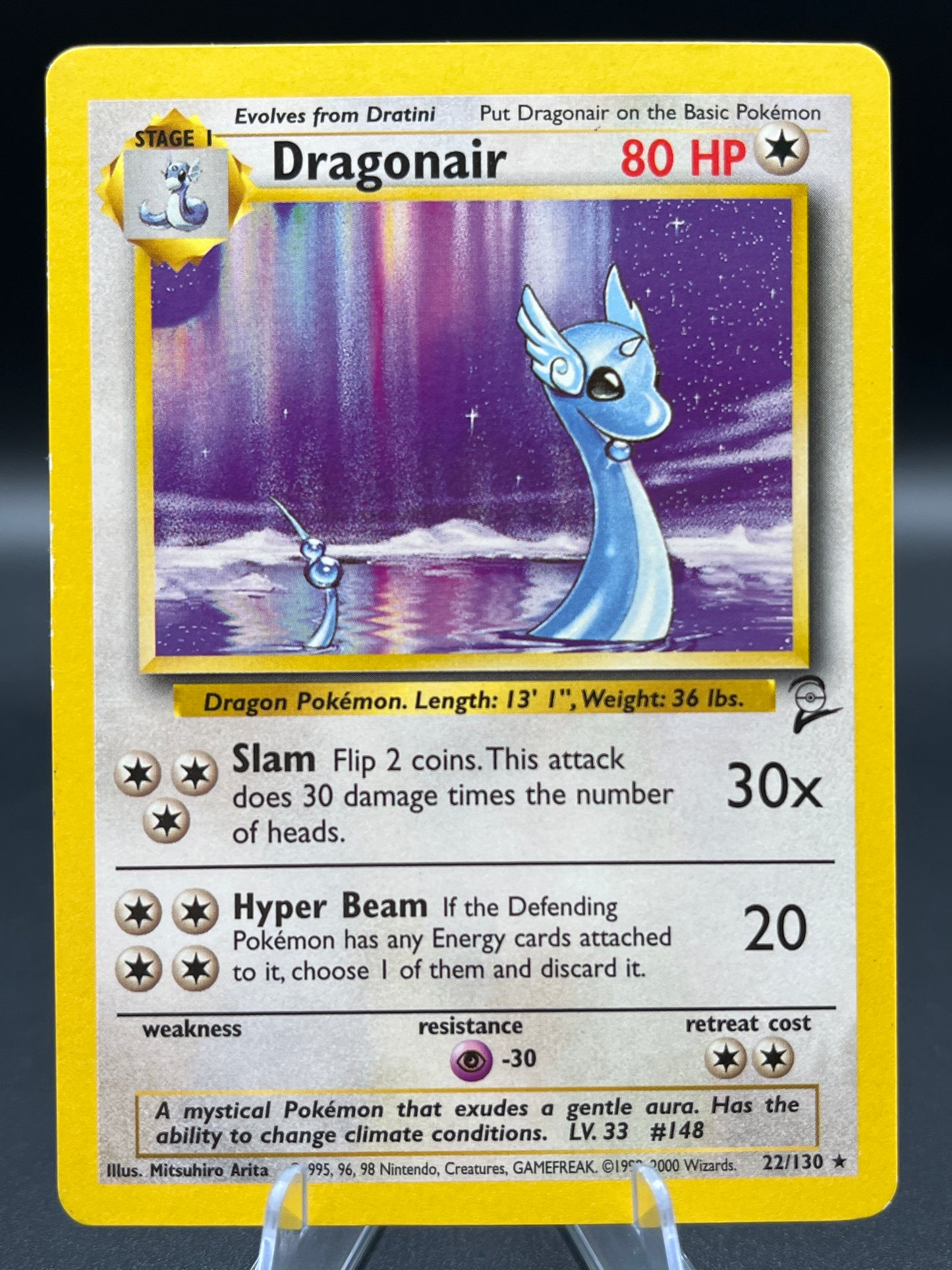Pokémon TCG: 2000 Dragonair - 22/130 - Base Set 2