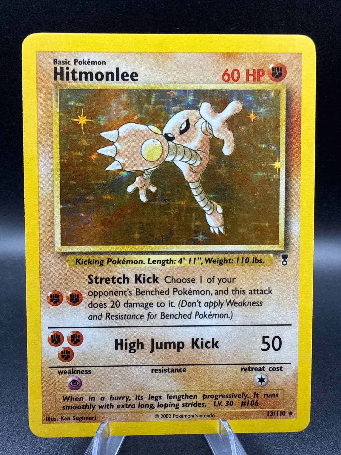 Pokémon TCG: 2002 Hitmonlee - 13/110 - Legendary Collection