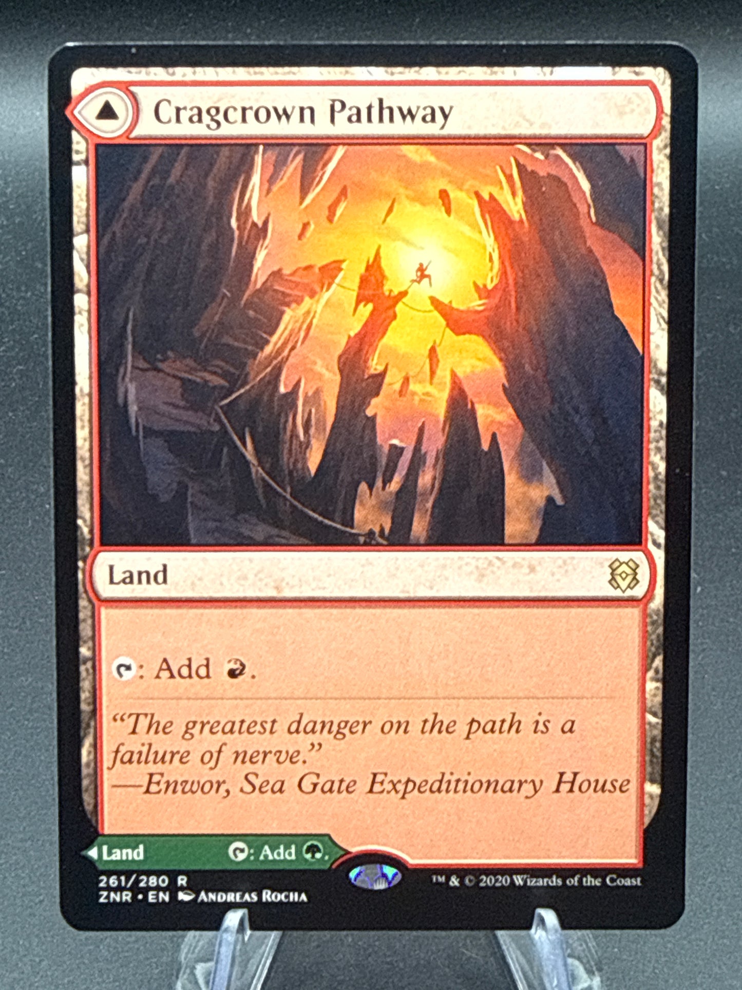 MTG TCG: Cragcrown Pathway 261/280 - Zendikar Rising