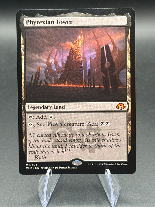 MTG TCG: Phyrexian Tower M 0303 - Modern Horizons 3