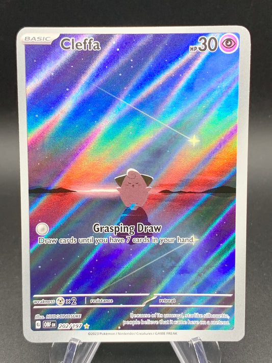 Pokémon TCG: 2023 Cleffa - 202/197 - SV: Obsidian Flames