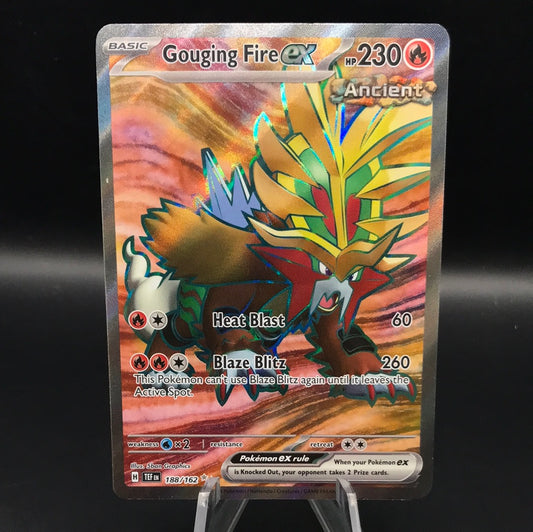 Pokémon TCG: 2024 Gouging Fire Ex 188/162 S&V: Temporal Forces