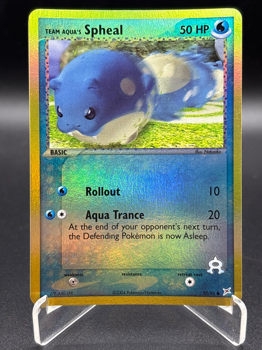 Pokémon TCG: Team Aqua's Spheal 57/95 Team Magma vs Team Aqua Reverse Holo