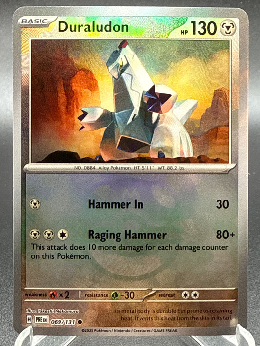 Pokémon TCG: 2025 Duraludon Master Ball 069/131 SV: Prismatic Evolutions