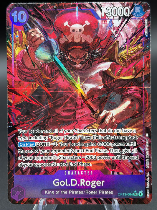 One Piece TCG: Gol.D.Roger OP13-064 Carrying on His Will