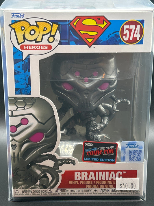 Funko PoP! DC: Brainiac 574 (NYCC Oct 9-12, 2025)