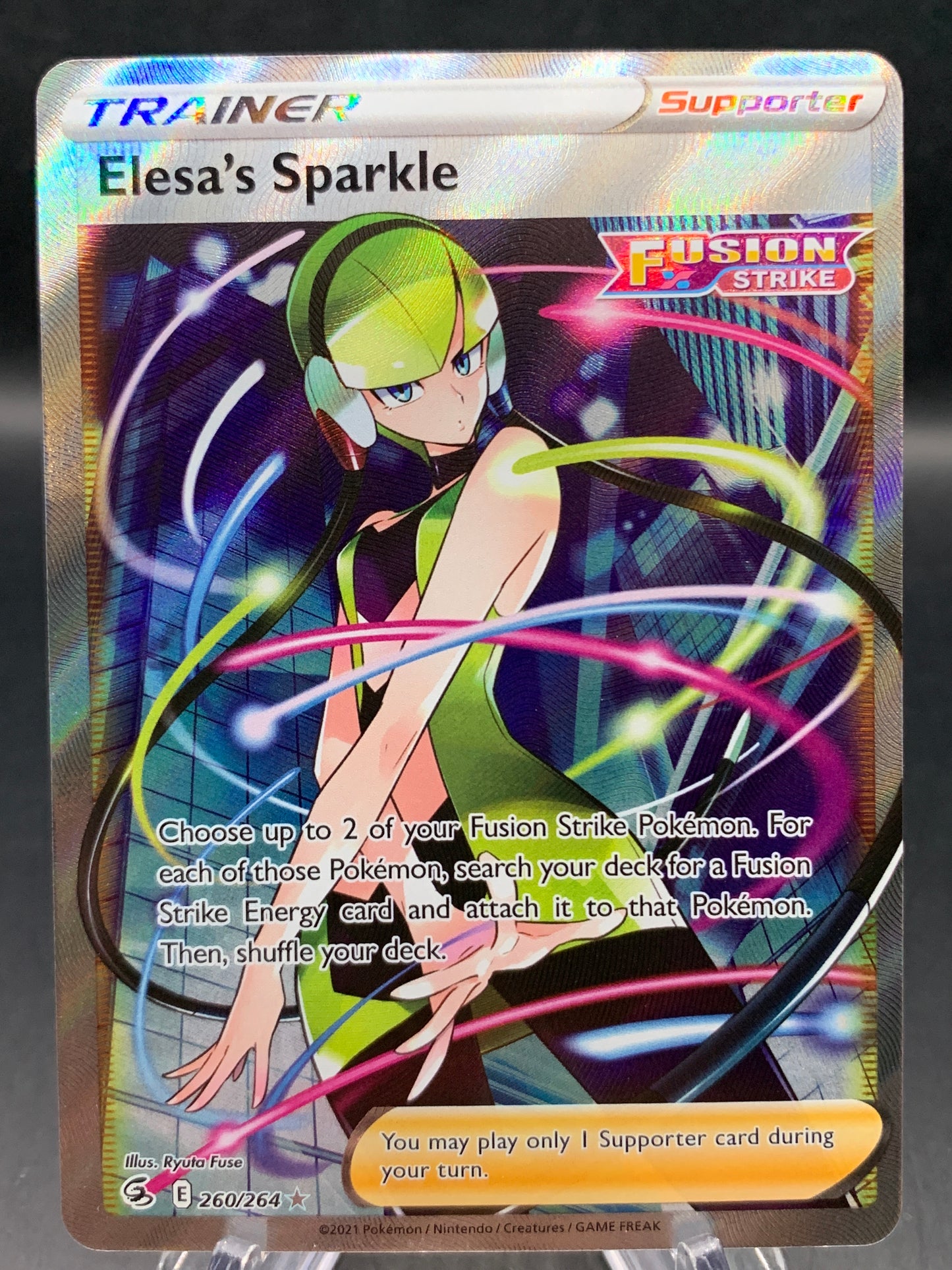 Pokémon TCG: 2021 Elesa’s Sparkle - 260/264 - SWSH: Fusion Strike