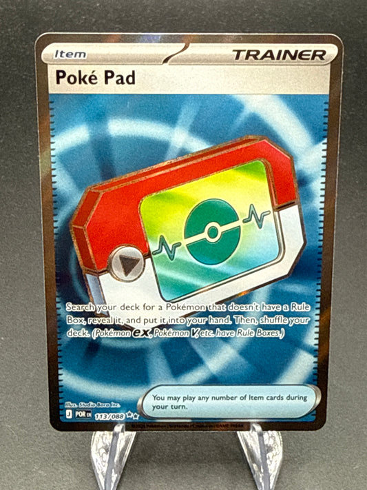Pokémon TCG: 2026 Poke Pad - 113/088 - ME03: Perfect Order