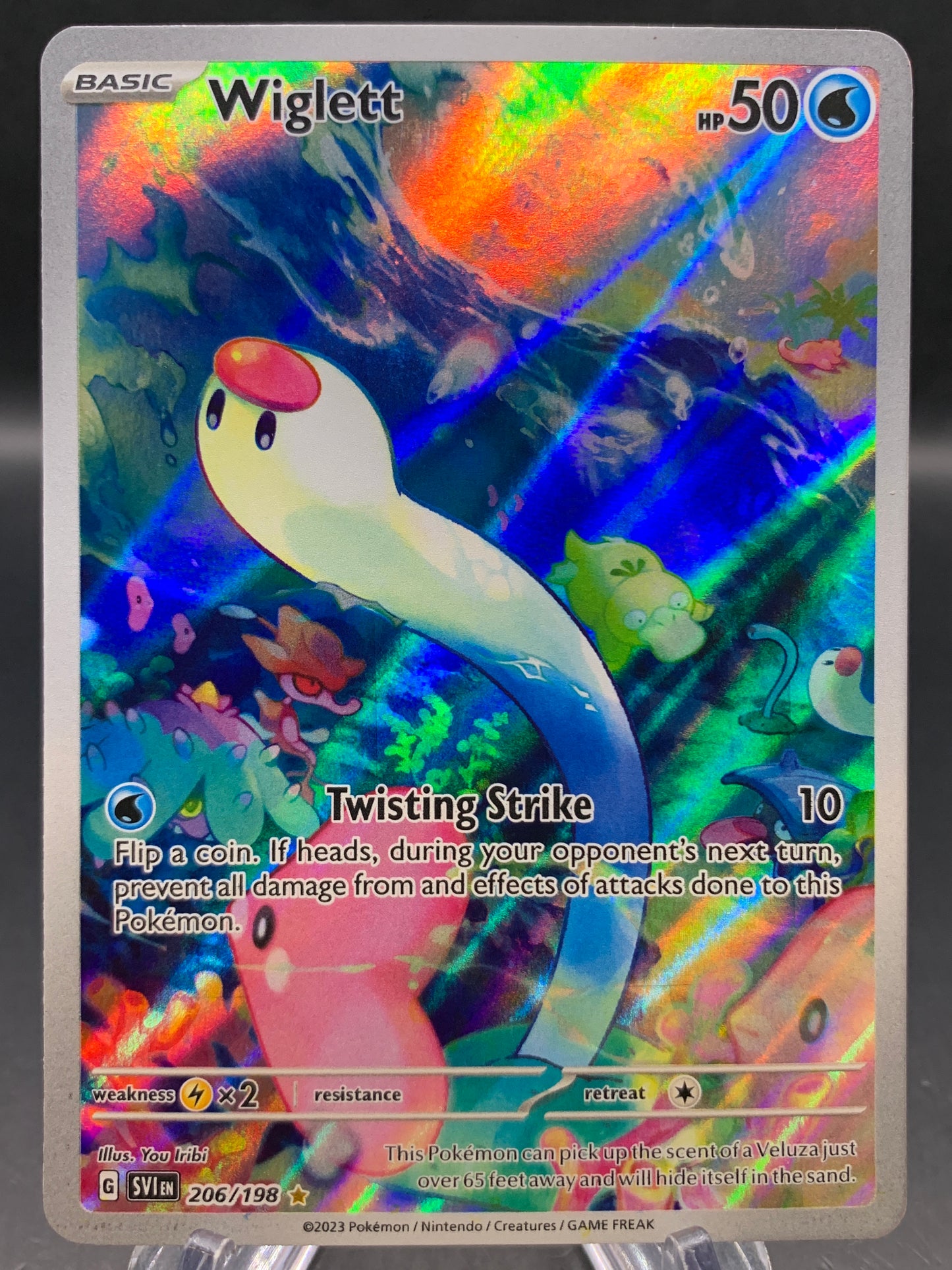 Pokémon TCG: 2023 Wiglett - 206/198 - SV: Scarlet & Violet