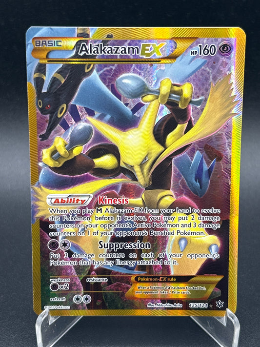 Pokémon TCG: 2016 Alakazam EX 125/124 XY: Fates Collide Secret