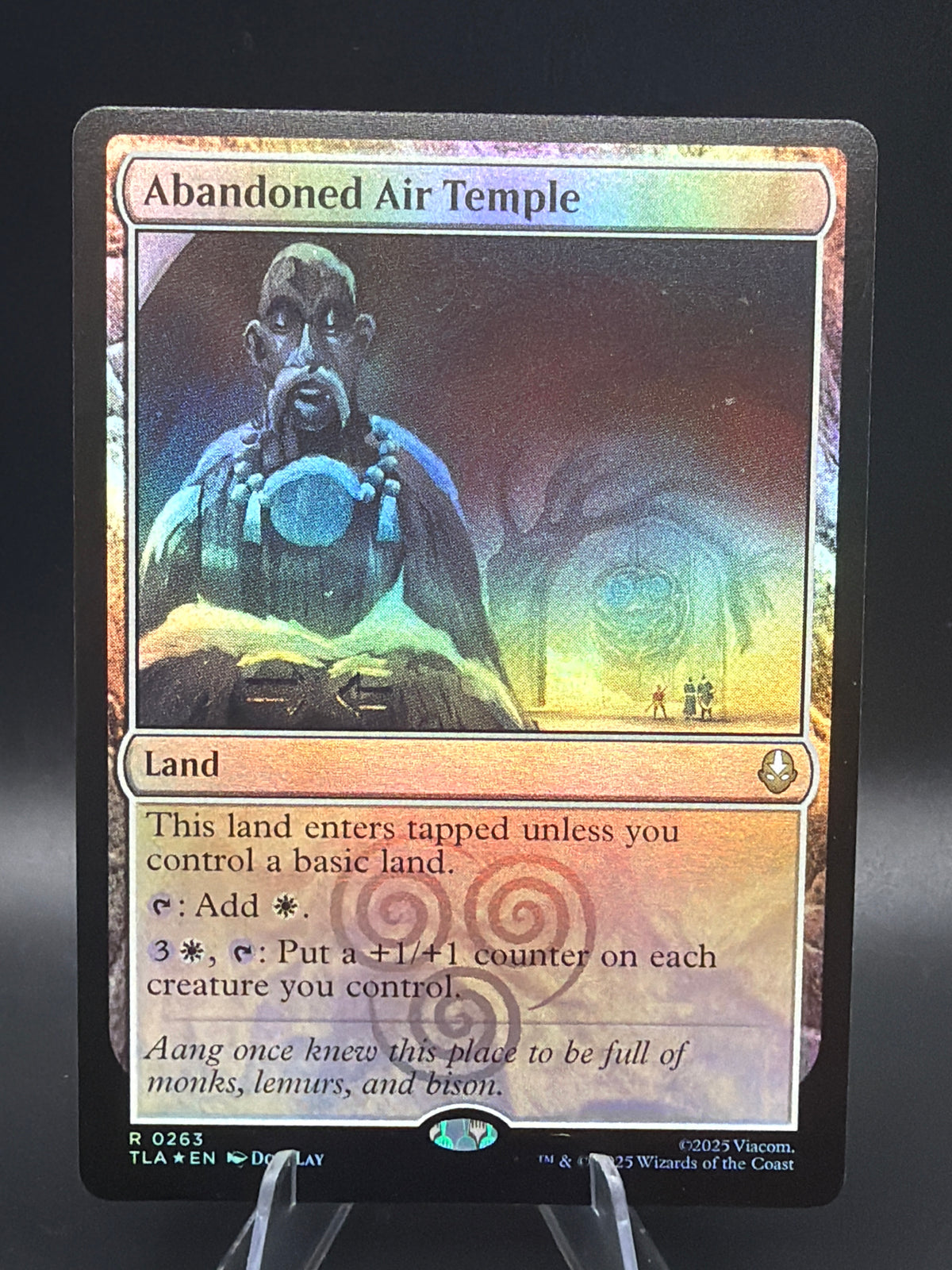 MTG TCG: Abandoned Air Temple (Foil) - TLA: Avatar the Last Airbender
