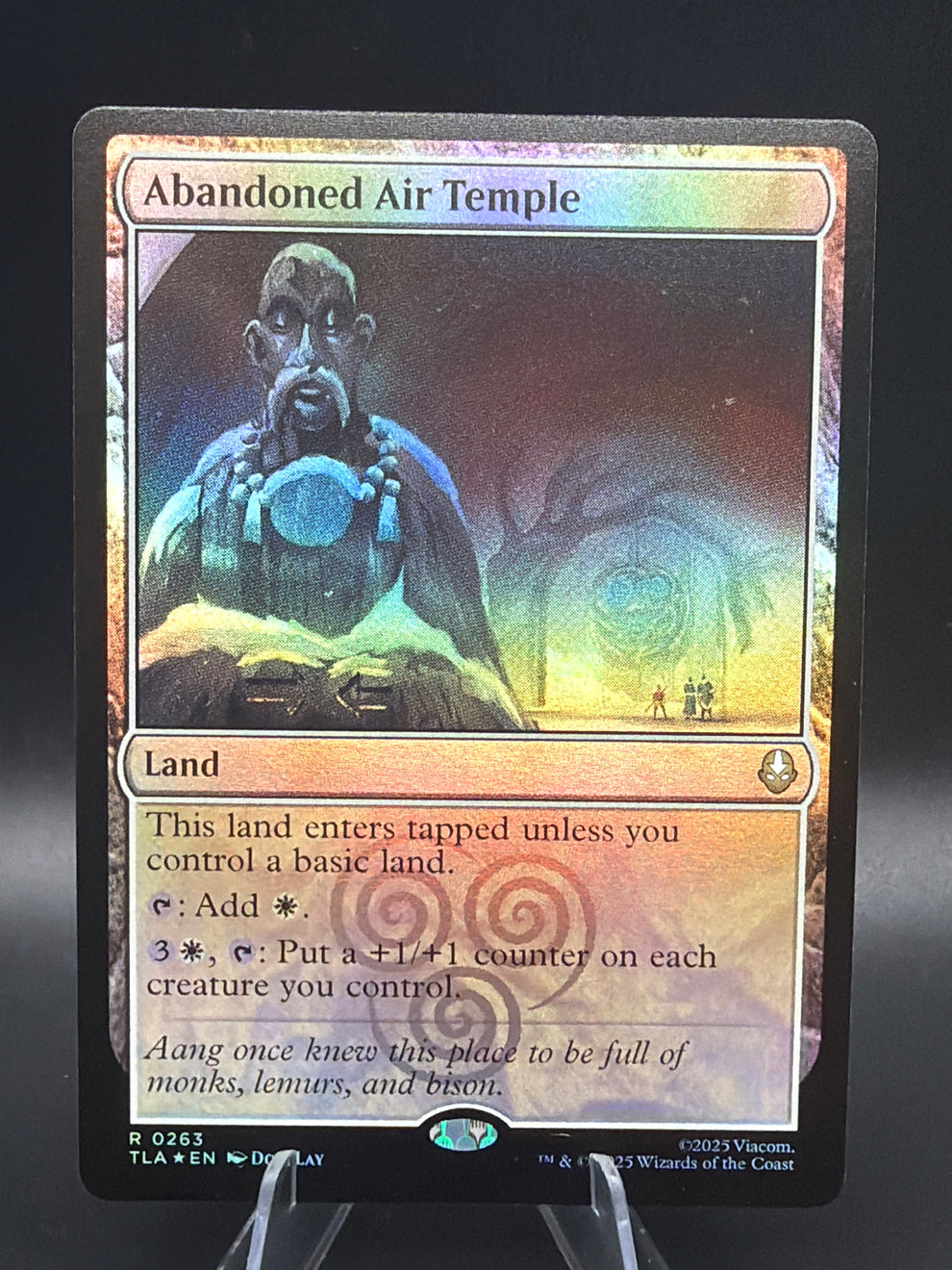 MTG TCG: Abandoned Air Temple (Foil) - TLA: Avatar the Last Airbender ...
