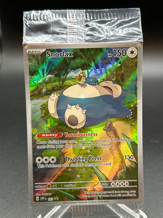 Pokémon TCG: Snorlax #051 SV: Scarlet & Violet 151 ETB Promo Sealed
