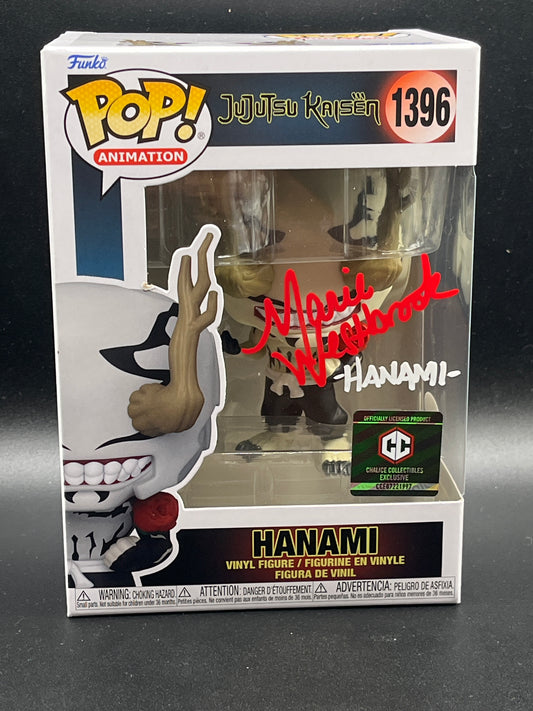 Auto Funko PoP! Anime: Hanami (Jujutsu Kaisen) 1396 (Chalice Collectibles Exclusive)