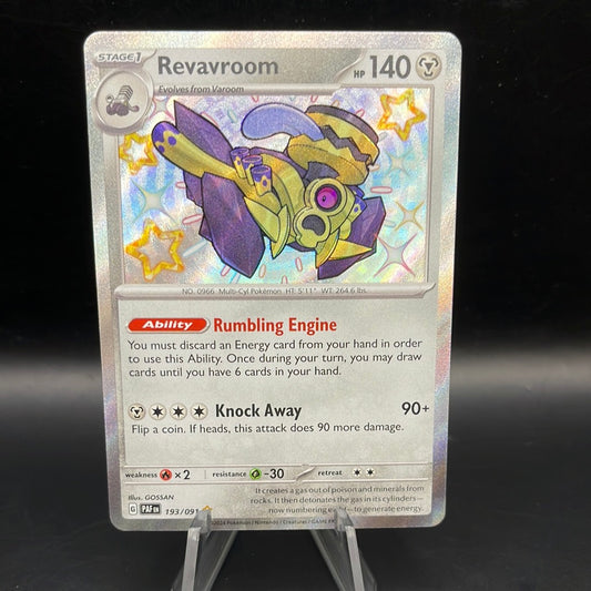 Pokémon TCG: 2024 Revavroom - 193/091 - SV: Paldean Fates Baby Shiny