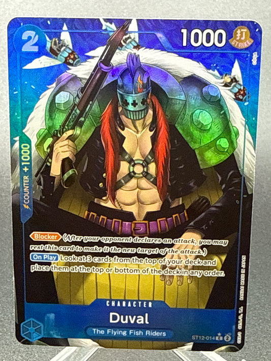 One Piece TCG:  Duval ST12-014 - Premium Booster -The Best
