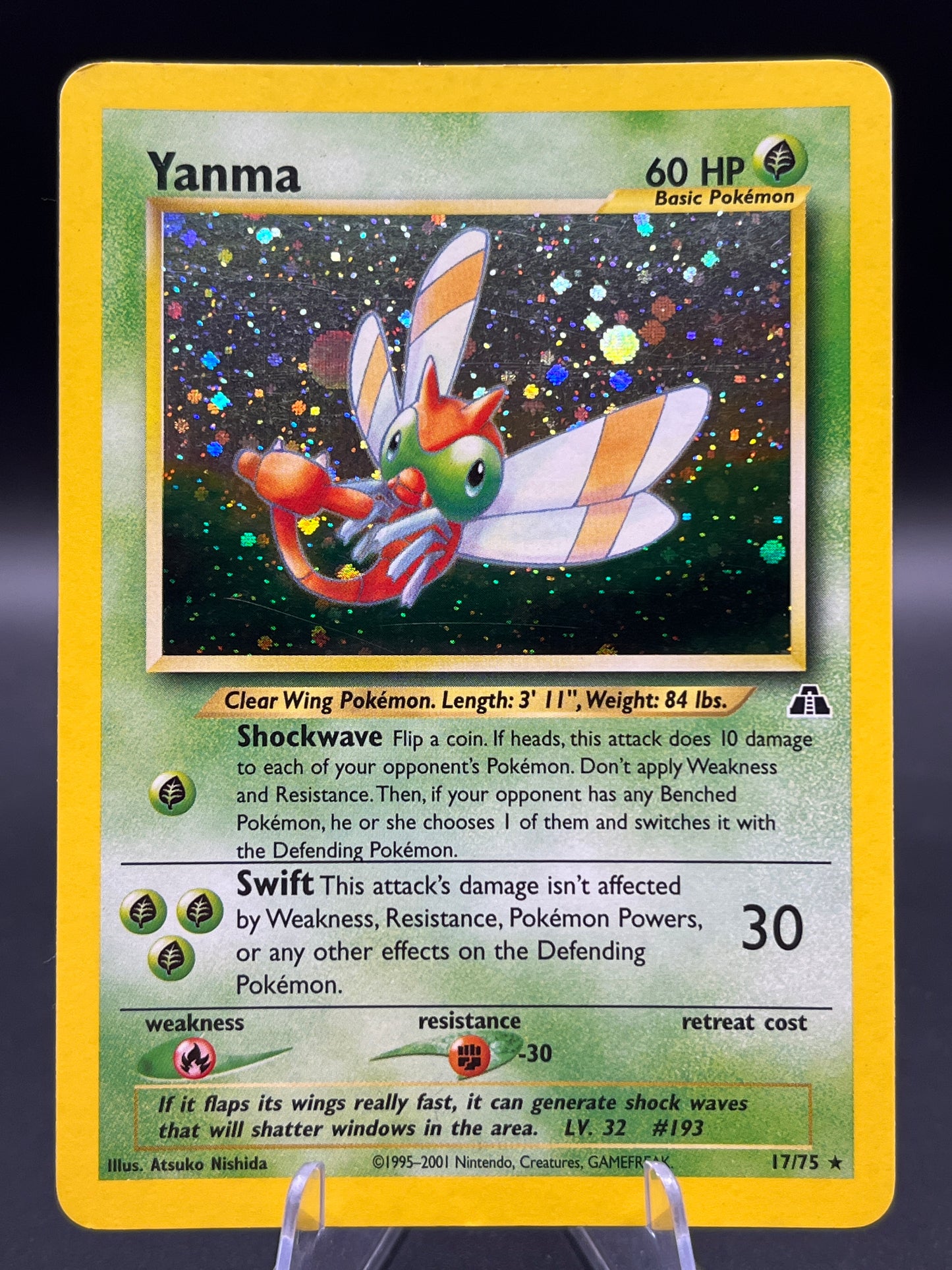 Pokémon TCG: 2001 Yanma 17/75 - Neo Discovery