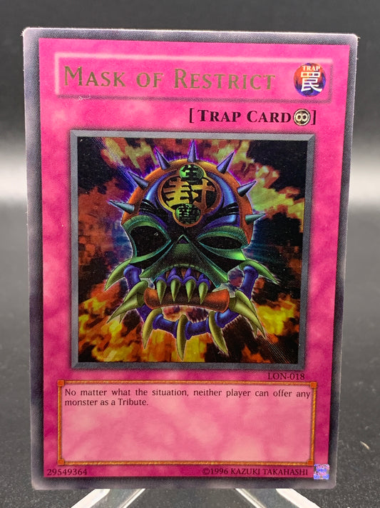 Yu-Gi-Oh! TCG Mask of Restrict LON-018 - Labyrinth of Nightmare