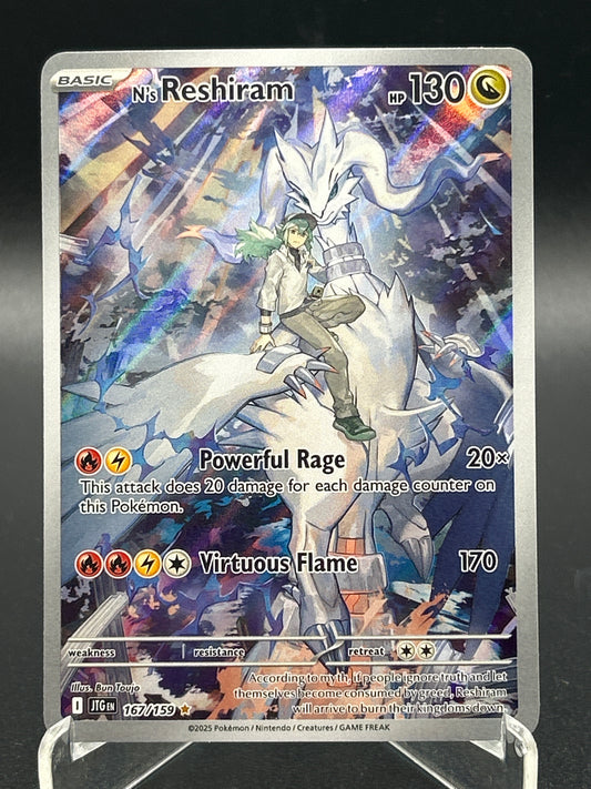 Pokémon TCG: 2025 N's Reshiram 167/159 SV: Journey Together