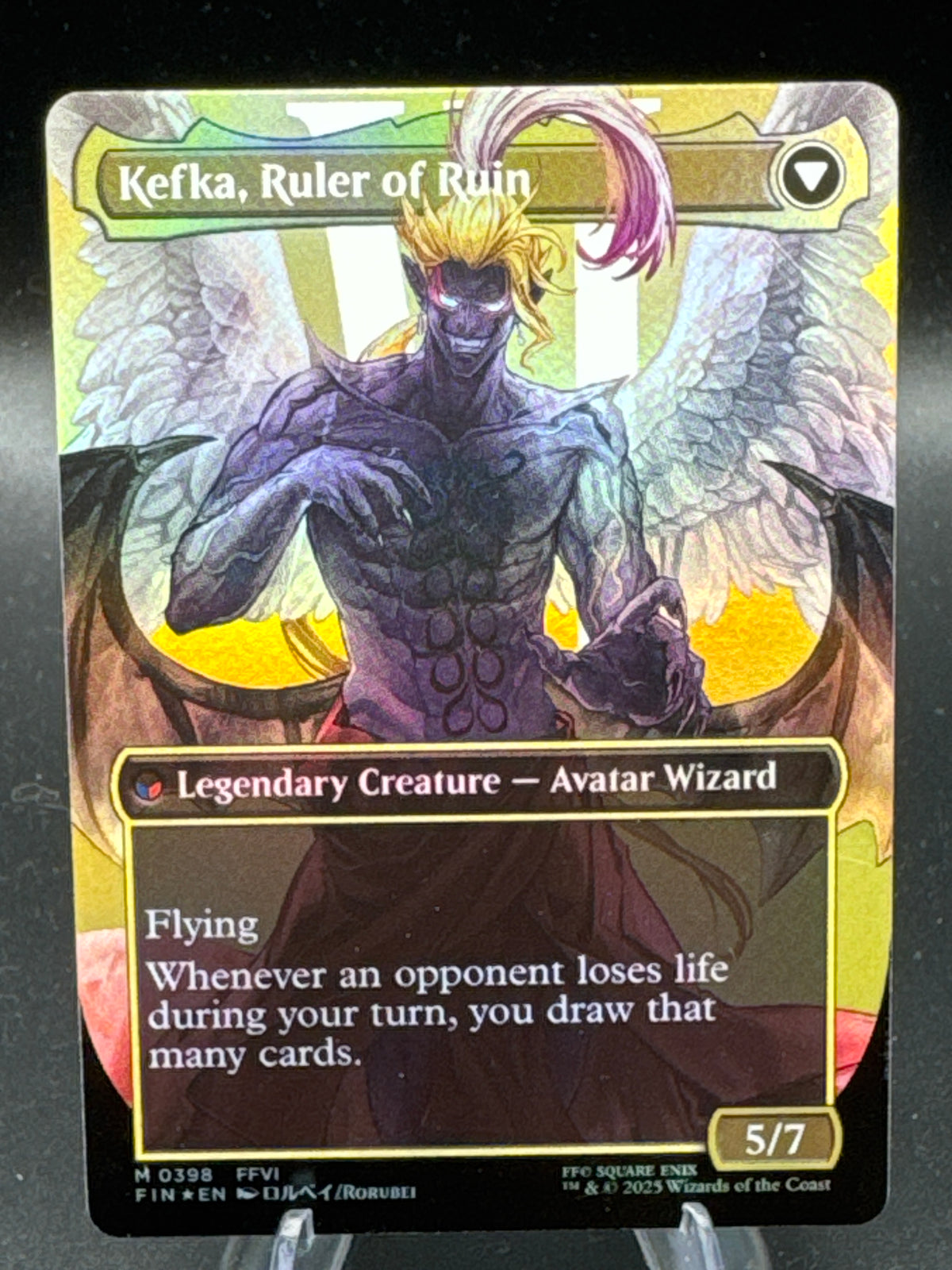 MTG TCG: Kefka, Court Mage M 0398 FIN: FINAL FANTASY